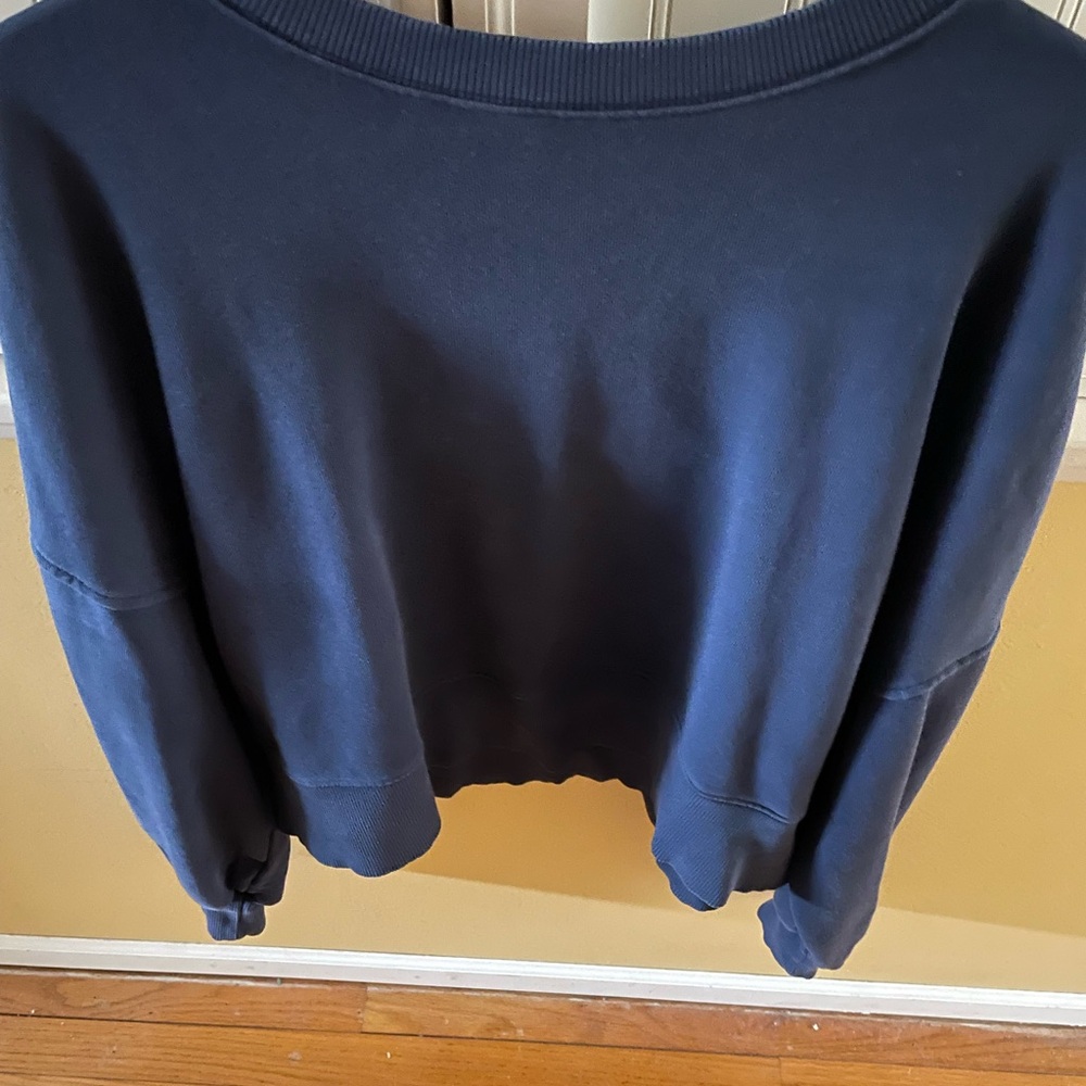 Aerie Navy Blue Classic Sweatshirt